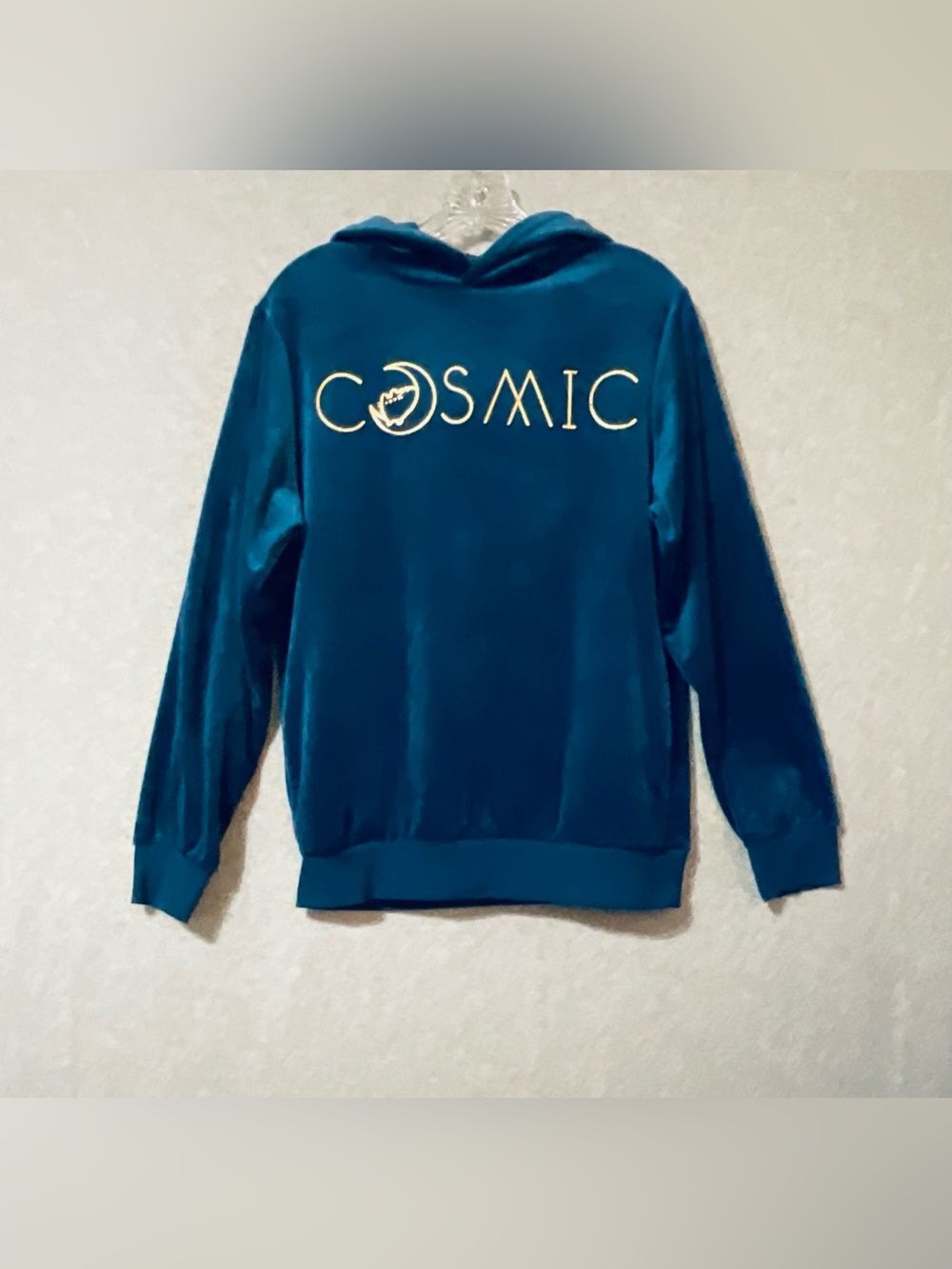 Pusheen Cosmic Teal women's Hoodie Jacket Sz S